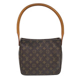 ルイ・ヴィトン LOUIS VUITTON ルーピングMM M51146 モノグラム レディース ショルダーバッグ