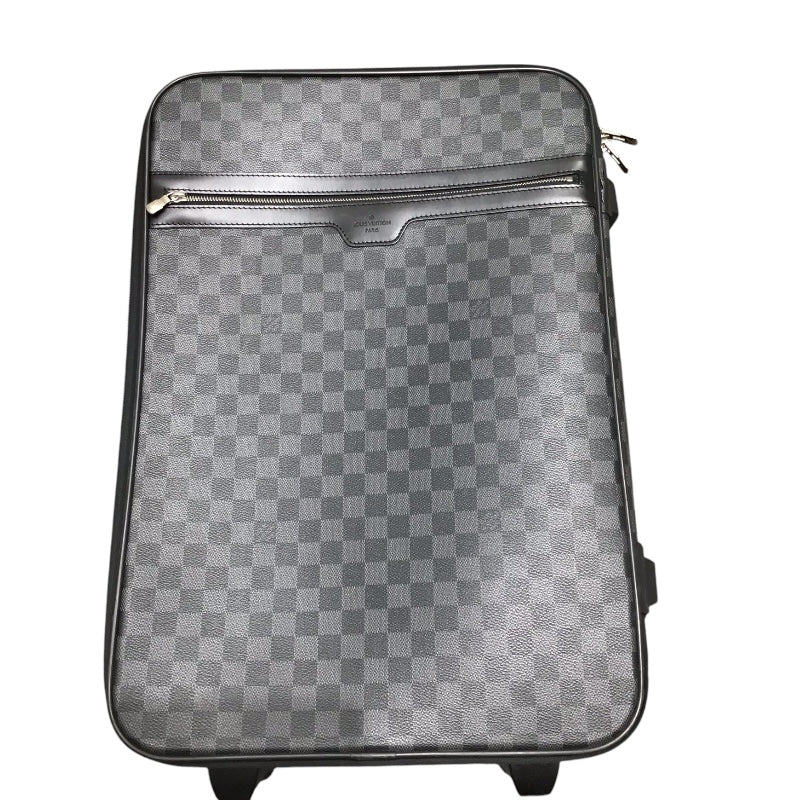 ルイ・ヴィトン LOUIS VUITTON ペガス55 N23299 ダミエ・グラフィット PVC レザー ラバー メンズ キャリーバッグ
