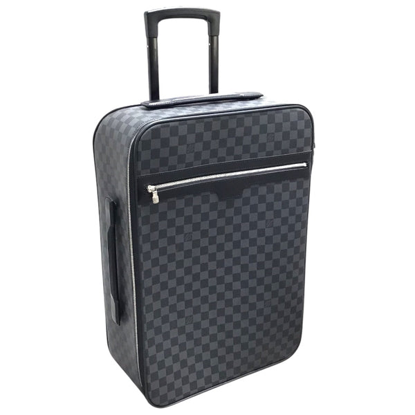 ルイ・ヴィトン LOUIS VUITTON ペガス55 N23299 ダミエ・グラフィット PVC レザー ラバー メンズ キャリーバッグ
