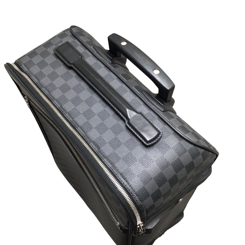 ルイ・ヴィトン LOUIS VUITTON ペガス55 N23299 ダミエ・グラフィット PVC レザー ラバー メンズ キャリーバッグ