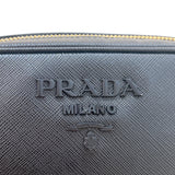 プラダ PRADA サフィアーノ ミニカメラバッグ 1BH036 ブラック ゴールド金具 サフィアーノレザー レディース ショルダーバッグ