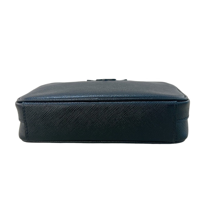 プラダ PRADA サフィアーノ ミニカメラバッグ 1BH036 ブラック ゴールド金具 サフィアーノレザー レディース ショルダーバッグ