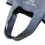 プラダ PRADA ヴィッテロダイノソフトレザー ミニトート 1BA349 ブラック ヴィッテロダイノレザー ユニセックス ハンドバッグ