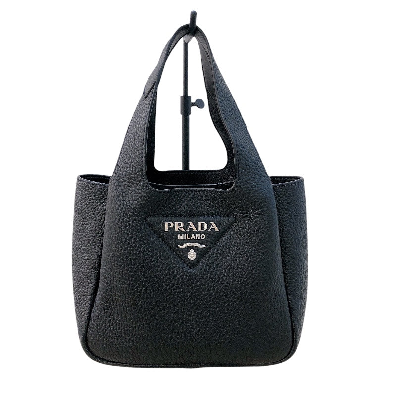 プラダ PRADA ヴィッテロダイノソフトレザー ミニトート 1BA349 ブラック ヴィッテロダイノレザー ユニセックス ハンドバッグ