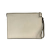 フェンディ FENDI FENDILOMA クラッチバッグ 7VA491 グレー レザー レディース クラッチバッグ