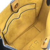 ステラ・マッカートニー STELLA McCARTNEY ミニステラロゴショルダー ブラック・ゴールド金具 レザー レディース ショルダーバッグ