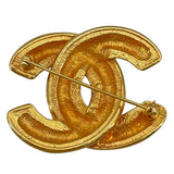 シャネル CHANEL ココマークブローチ ゴールド GP アクセサリー