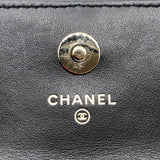 シャネル CHANEL マトラッセパールチェーンウォレット AP1839 ブラック・ゴールド金具 ラムスキン レディース ショルダーバッグ