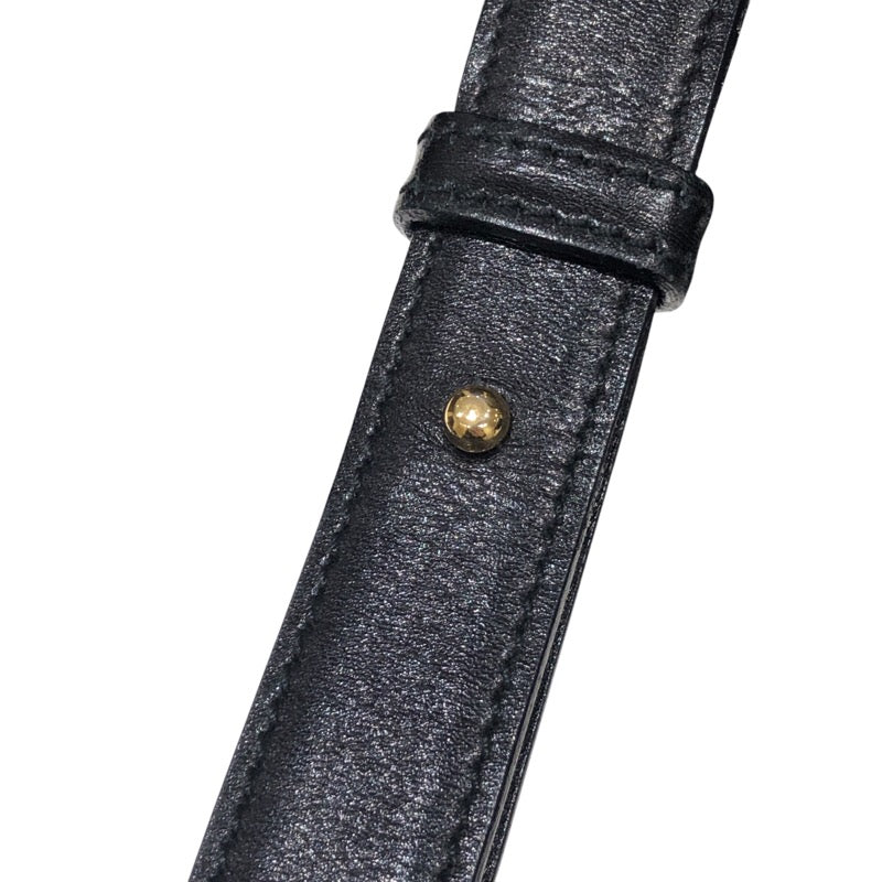 サルヴァトーレ・フェラガモ Salvatore Ferragamo ガンチーニ 2wayバッグ ブラック レザー レディース ハンドバッグ
