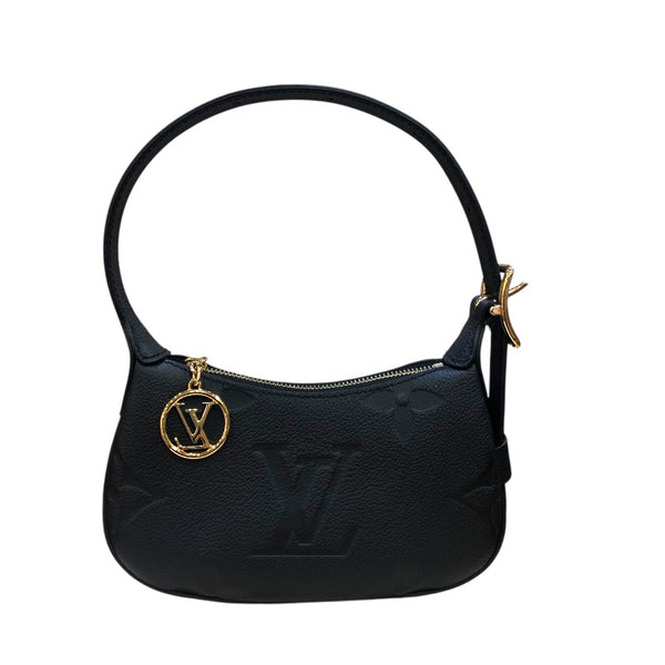 ルイ・ヴィトン LOUIS VUITTON ミニムーン M82391 ブラック モノグラム　アンプラント レディース ショルダーバッグ