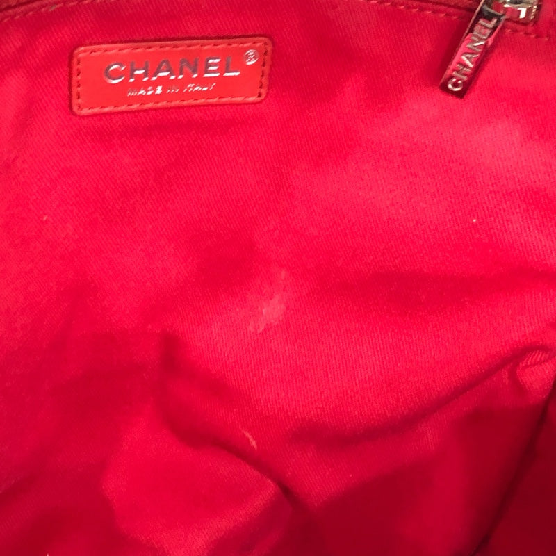 シャネル CHANEL ココマークバックパック AS0313 レッド　SV金具 ミックスファイバー レディース リュック・デイパック