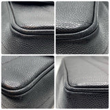 シャネル CHANEL ターンロックマドモアゼルハンドバッグ ブラック　GD金具 キャビアスキン レディース ハンドバッグ
