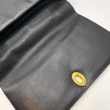シャネル CHANEL ターンロックマドモアゼルハンドバッグ ブラック　GD金具 キャビアスキン レディース ハンドバッグ
