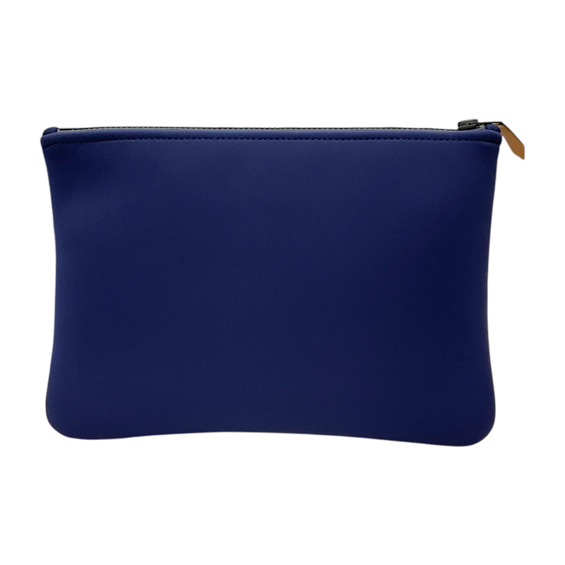 エルメス HERMES ネオバン MM ネイビー ポリアミド ユニセックス ポーチ