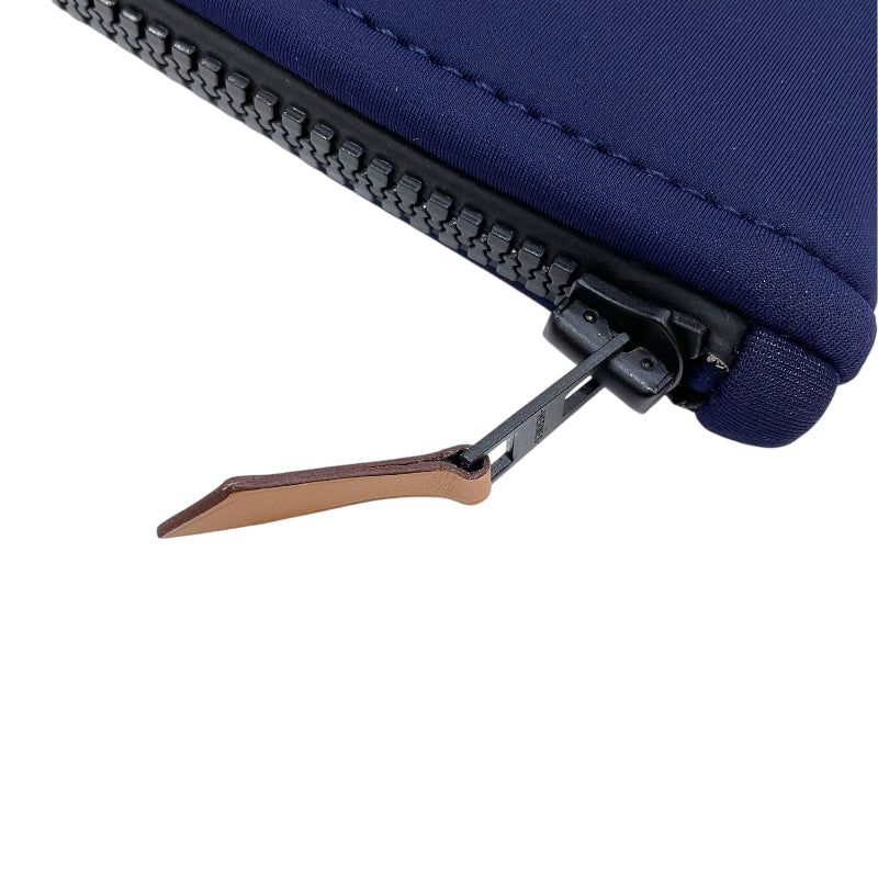 エルメス HERMES ネオバン MM ネイビー ポリアミド ユニセックス ポーチ