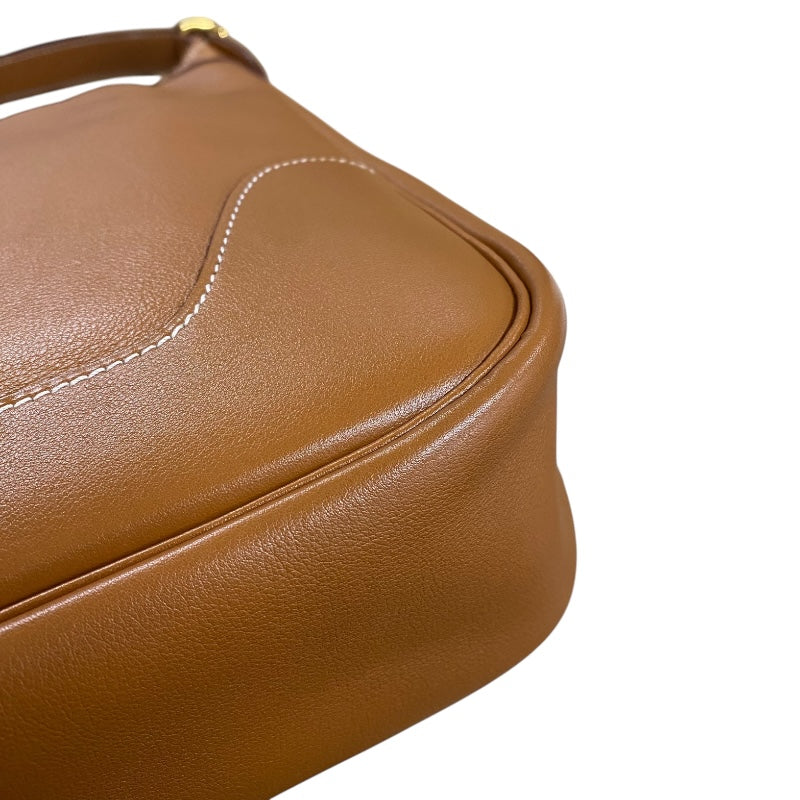 エルメス HERMES トリム31 □B刻 ゴールド シルバー金具 ヴォーガリバー レディース ショルダーバッグ