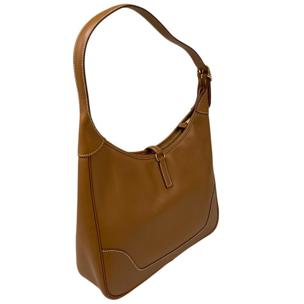 エルメス HERMES トリム31 □B刻 ゴールド シルバー金具 ヴォーガリバー レディース ショルダーバッグ