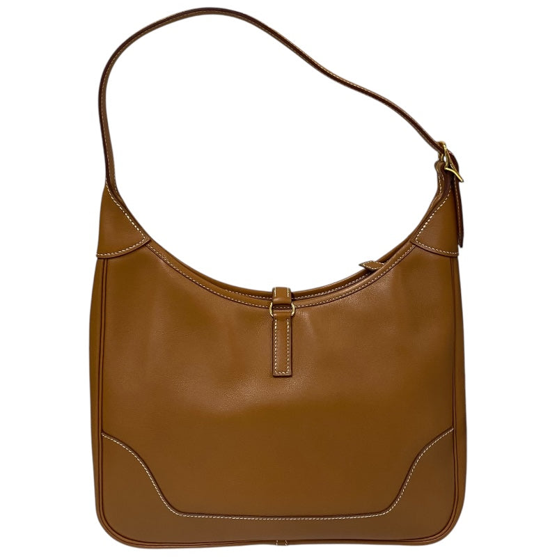 エルメス HERMES トリム31 □B刻 ゴールド シルバー金具 ヴォーガリバー レディース ショルダーバッグ