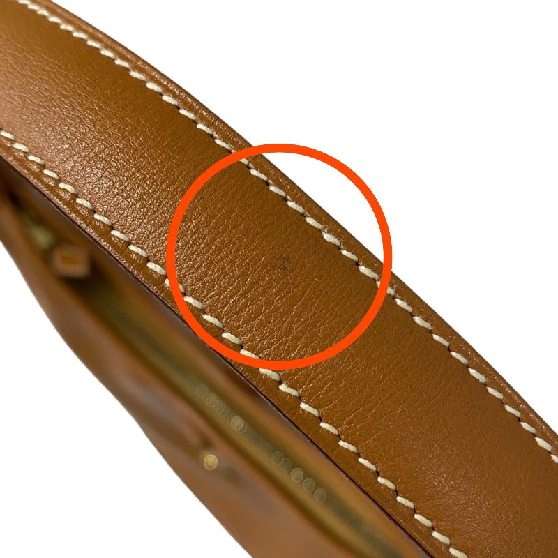 エルメス HERMES トリム31 □B刻 ゴールド シルバー金具 ヴォーガリバー レディース ショルダーバッグ