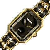 シャネル CHANEL プルミエール オリジナルエディション H6951 GPｘレザー レディース 腕時計