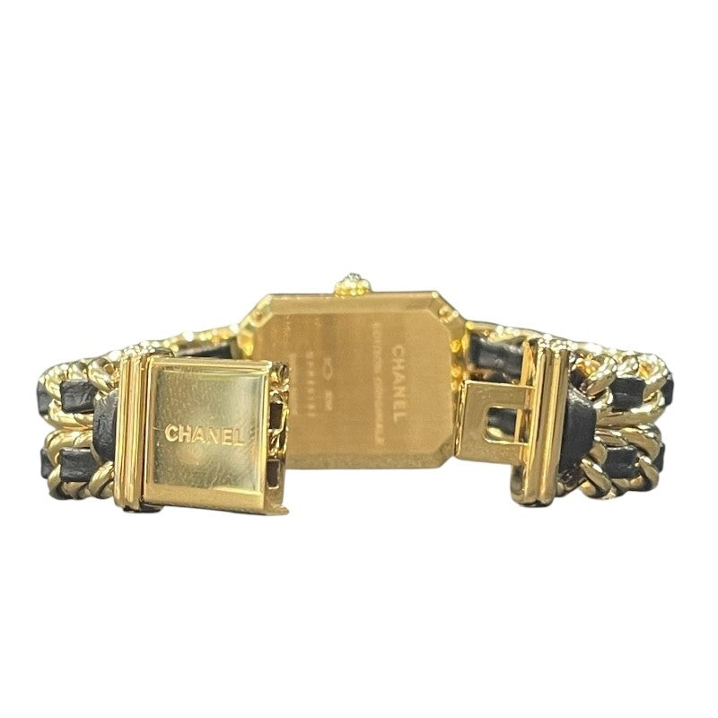 シャネル CHANEL プルミエール オリジナルエディション H6951 GPｘレザー レディース 腕時計