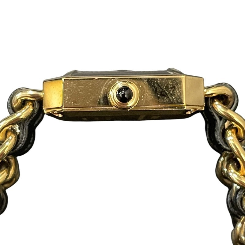 シャネル CHANEL プルミエール オリジナルエディション H6951 GPｘレザー レディース 腕時計