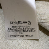 ルイ・ヴィトン LOUIS VUITTON オープンスリーブモノグラム柄ニットセーター FMKL14 イエロー  ウール メンズ セーター