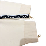 ルイ・ヴィトン LOUIS VUITTON オープンスリーブモノグラム柄ニットセーター FMKL14 イエロー  ウール メンズ セーター