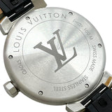 ルイ・ヴィトン LOUIS VUITTON タンブール QA045 グレー SS/革ベルト 自動巻き メンズ 腕時計