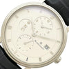 ブランパン BLANCPAIN ヴィルレ ダブルタイムゾーン 6260-1542-55B シルバー K18WG/革ベルト（社外品） 自動巻き メンズ 腕時計