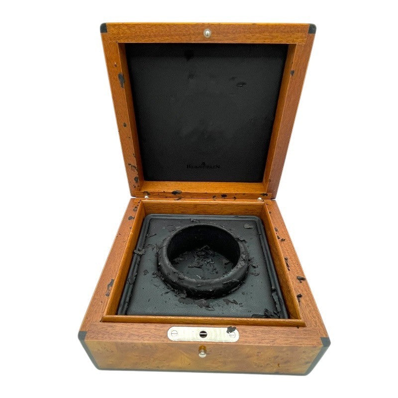 ブランパン BLANCPAIN ヴィルレ ダブルタイムゾーン 6260-1542-55B シルバー K18WG/革ベルト（社外品） 自動巻き メンズ 腕時計