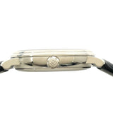 ブランパン BLANCPAIN ヴィルレ ダブルタイムゾーン 6260-1542-55B シルバー K18WG/革ベルト（社外品） 自動巻き メンズ 腕時計