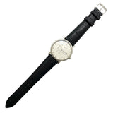 ブランパン BLANCPAIN ヴィルレ ダブルタイムゾーン 6260-1542-55B シルバー K18WG/革ベルト（社外品） 自動巻き メンズ 腕時計