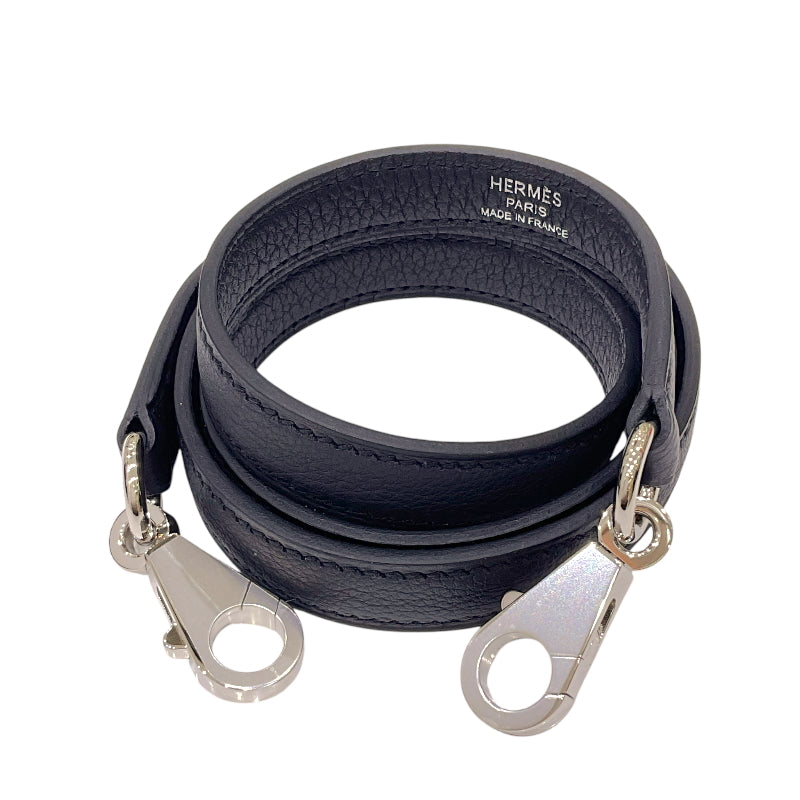 エルメス HERMES ケリー28 内縫い W刻印 ブラック シルバー金具 トゴ レディース 2wayハンドバッグ