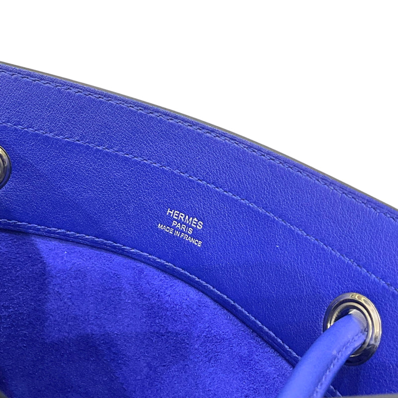 エルメス HERMES アリーヌPM D刻印 ブルーエレクトリック ヴォースイフト ユニセックス ショルダーバッグ