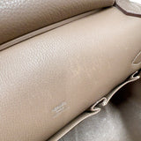 エルメス HERMES ジプシエール34 □N刻印　(2010年製) エトゥープ・シルバー金具 トリヨンクレマンス レディース ショルダーバッグ