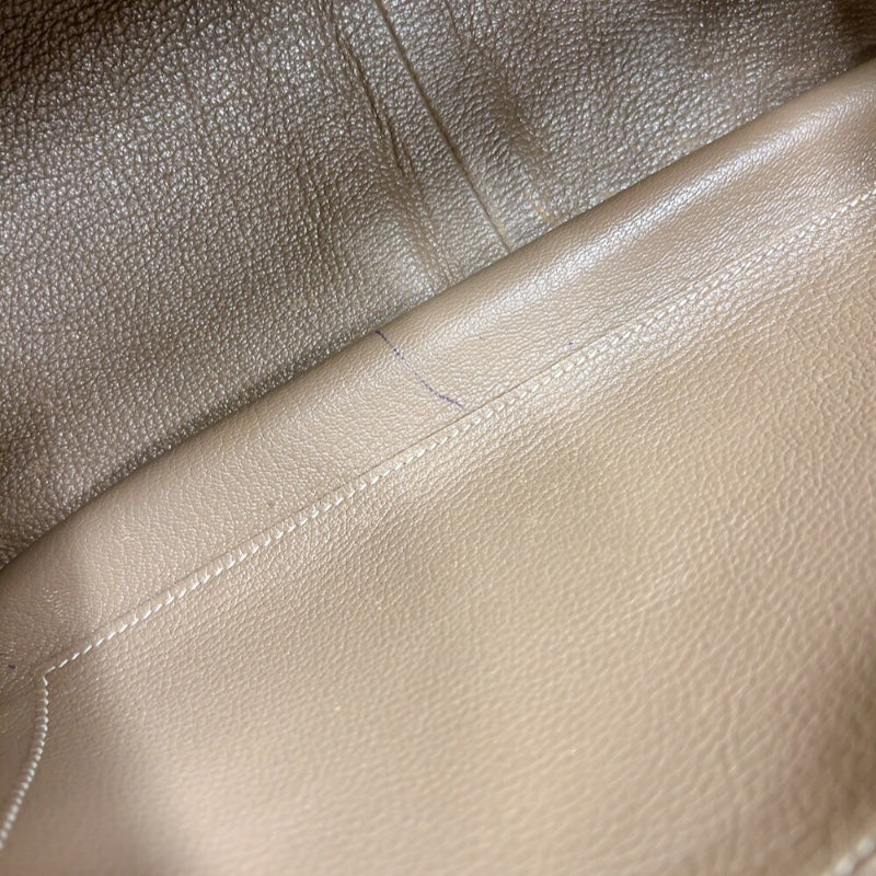 エルメス HERMES ジプシエール34 □N刻印　(2010年製) エトゥープ・シルバー金具 トリヨンクレマンス レディース ショルダーバッグ