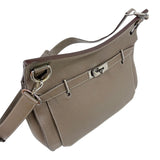 エルメス HERMES ジプシエール34 □N刻印　(2010年製) エトゥープ・シルバー金具 トリヨンクレマンス レディース ショルダーバッグ