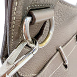 エルメス HERMES ジプシエール34 □N刻印　(2010年製) エトゥープ・シルバー金具 トリヨンクレマンス レディース ショルダーバッグ