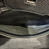 エルメス HERMES バーキン35 □H刻印 ブラック　ゴールド金具 トゴ レディース ハンドバッグ