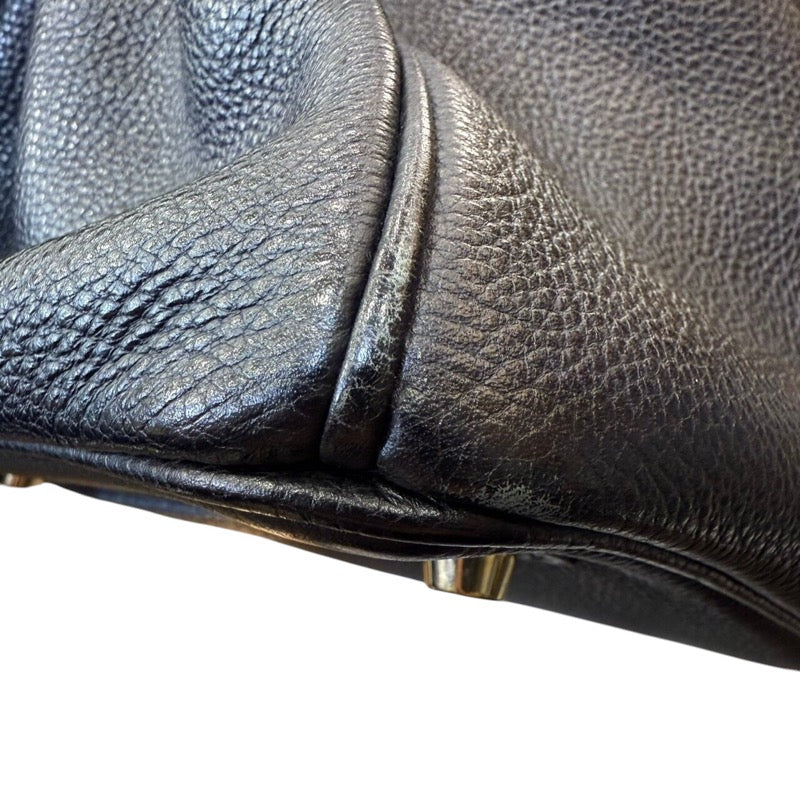 エルメス HERMES バーキン35 □H刻印 ブラック　ゴールド金具 トゴ レディース ハンドバッグ