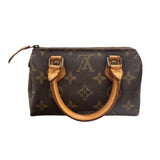 ルイ・ヴィトン LOUIS VUITTON ミニ・スピーディ M41534 ブラウン PVC　レザー レディース ハンドバッグ