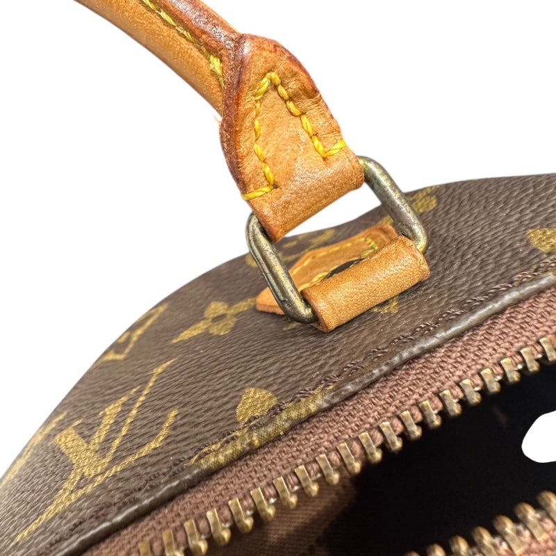 ルイ・ヴィトン LOUIS VUITTON ミニ・スピーディ M41534 ブラウン PVC　レザー レディース ハンドバッグ