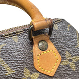 ルイ・ヴィトン LOUIS VUITTON ミニ・スピーディ M41534 ブラウン PVC　レザー レディース ハンドバッグ