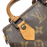 ルイ・ヴィトン LOUIS VUITTON ミニ・スピーディ M41534 ブラウン PVC　レザー レディース ハンドバッグ