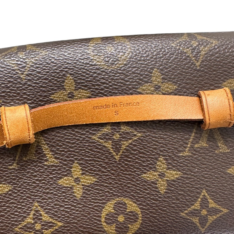 ルイ・ヴィトン LOUIS VUITTON ポシェットフロランティーヌ M51855 ブラウン PVC/レザー ユニセックス ウエストバッグ