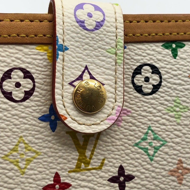 ルイ・ヴィトン LOUIS VUITTON ポルトフォイユ・ヴィエノワ M92987 モノグラム・マルチカラー レディース 二つ折り財布