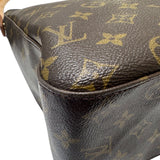 ルイ・ヴィトン LOUIS VUITTON モノグラム PVC  レザー レディース ハンドバッグ