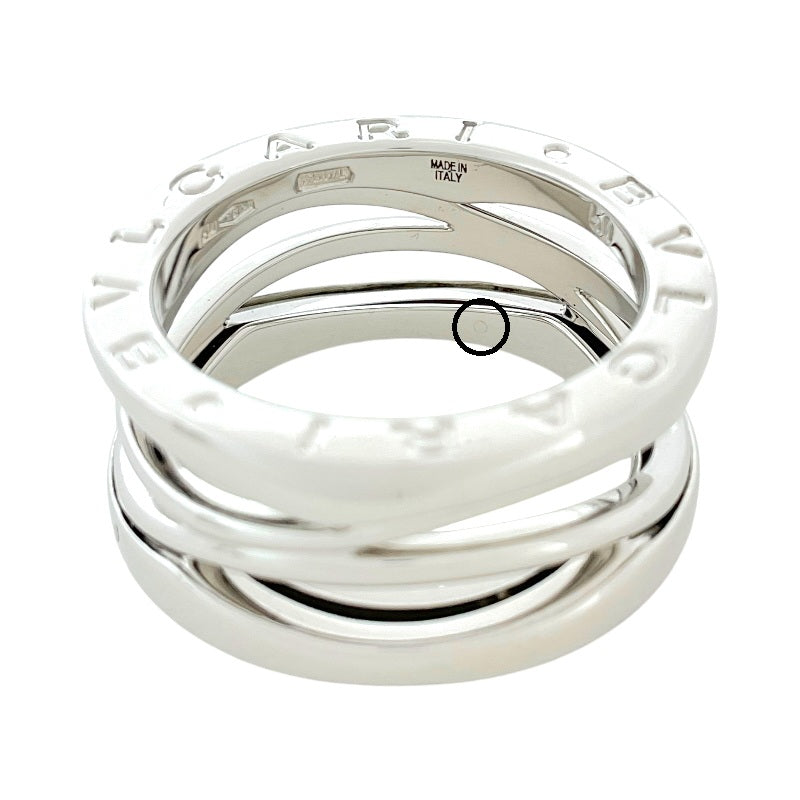 ブルガリ BVLGARI ビーゼロワン レジェンド リング K18WG ジュエリー