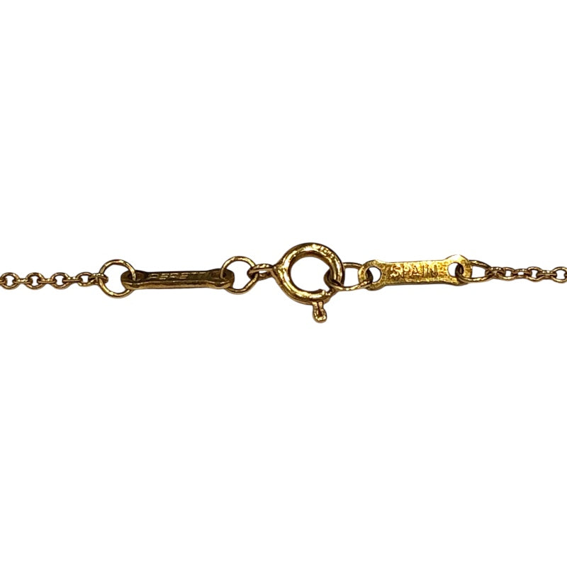 ティファニー　オープンハート750(18KYG) TIFFANY&Co. ティファニー ☆留め具確認☆ネックレス 美品